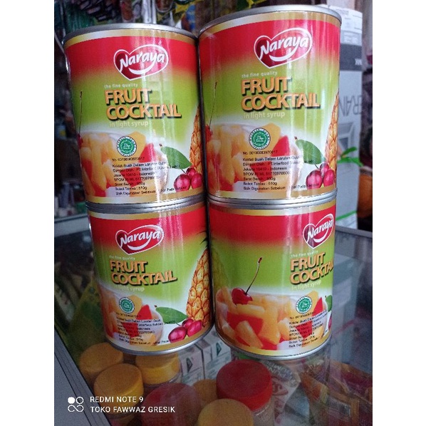 Naraya Fruit Cocktail In Light Syrup 850 gr Buah Koktail Kaleng 850gr