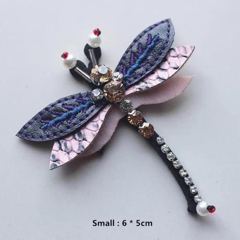 Dragonfly Sequined Patch