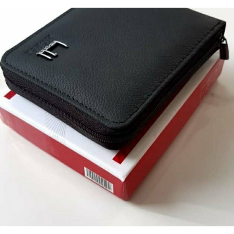 Dompet Kulit Asli/Dompet Resleting/Dompet Sleting Keliling Imperial