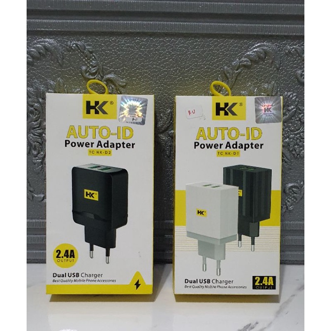 BATOK Power Adapter Auto-ID HK-D1 D2 2.4A