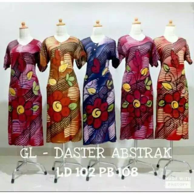 DASTER BATIK WARNA BUSUI DASTER KANCING MURAH DASTER KENCANA UNGU BAJU TIDUR WANITA MURAH BUSUI