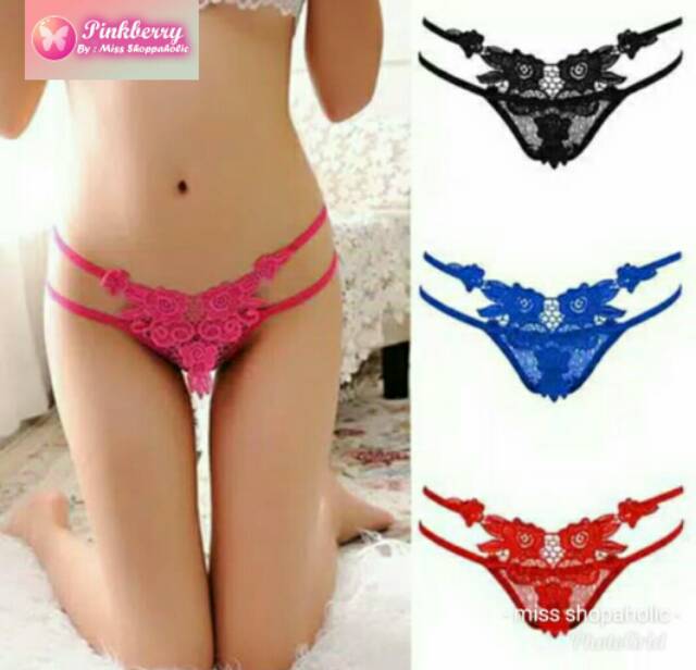 Thong celana dalem wanita sexy nyaman dipakai