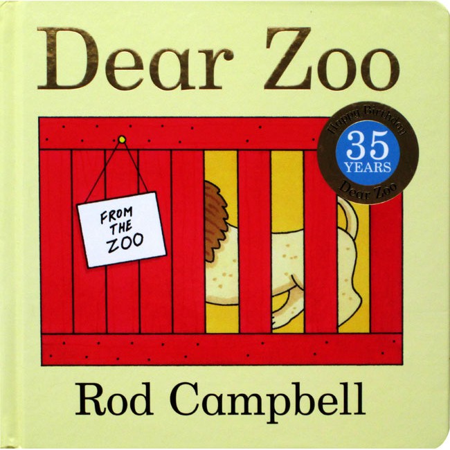 (LTF-CAMPB-DEARZOO) Dear Zoo A Lift-the-Flap Board Book (Rod Campbell)