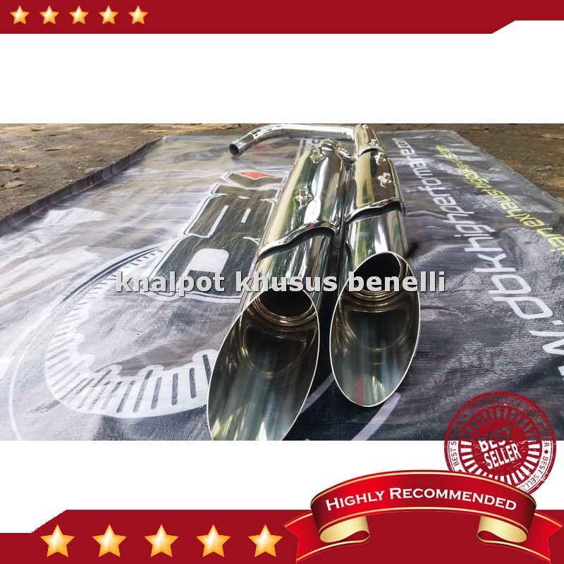 Diskon Knalpot Fullsystem Benelli Motobi 200 Evo