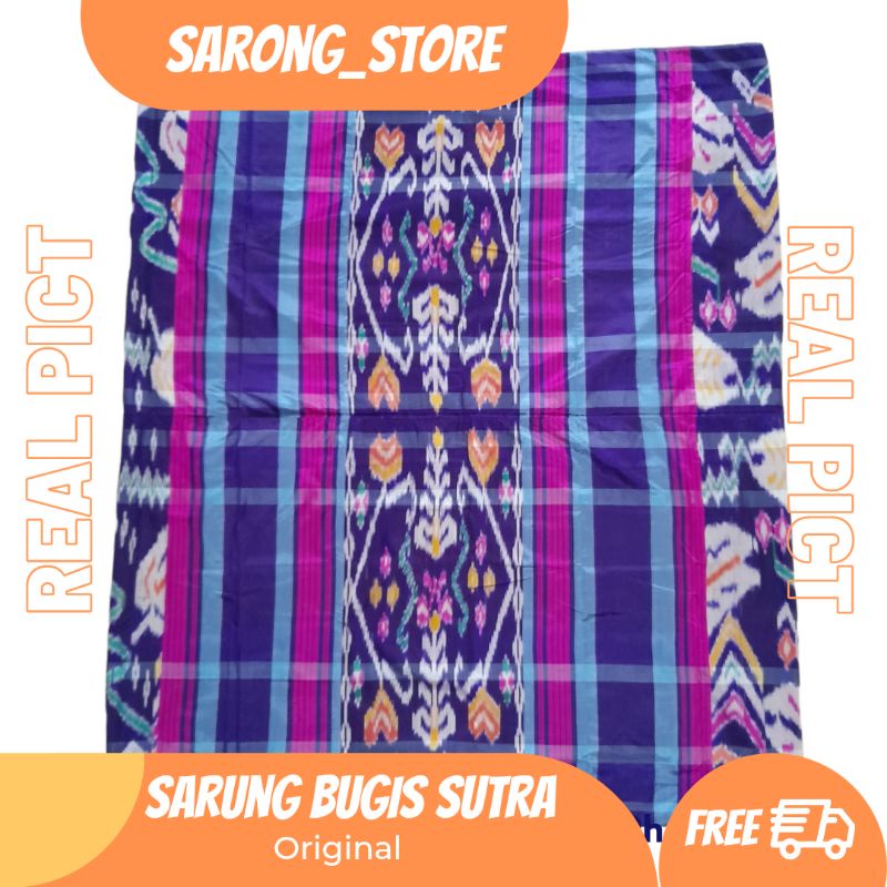 Sarung Bugis Original Full Sutra Sarung Bugis Asli No 1 Full Sutra Sarung Bugis Sulawesi Selatan Sar