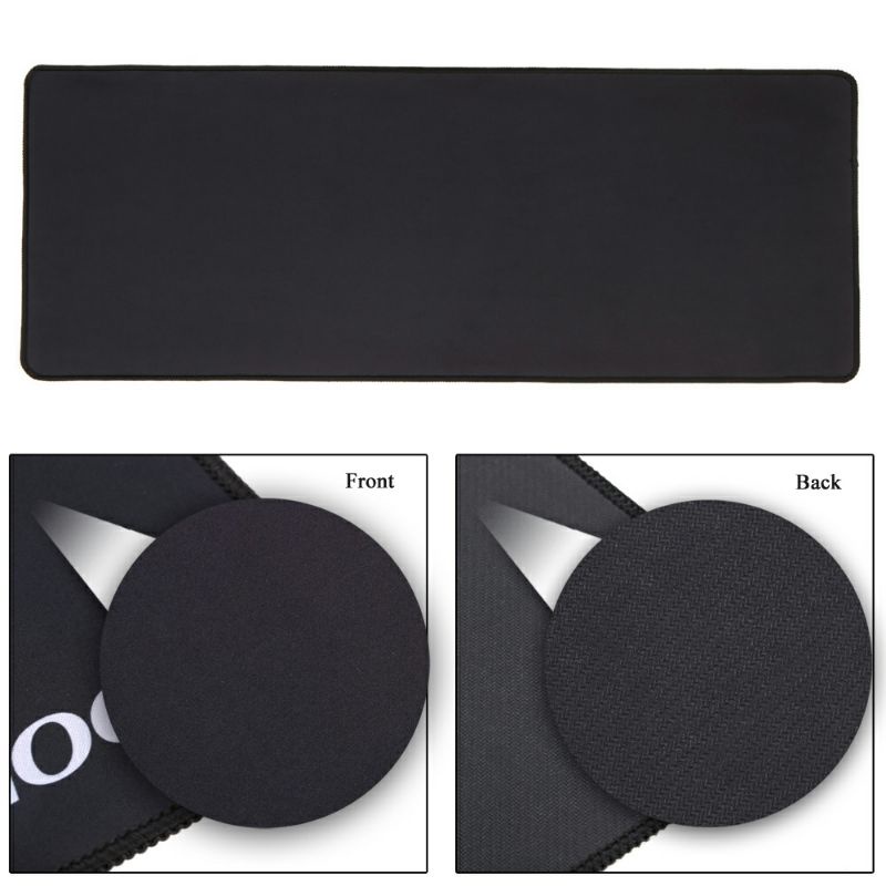 Gaming Mousepad XL Polos Berbagai Varian Ukuran 30x60cm/30×80cm/40x90cm/50x80cm