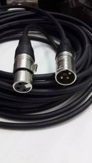 Kabel audio canare japan.canon XLR MALE ke XLR FEMALE.3meter.bagus punya.