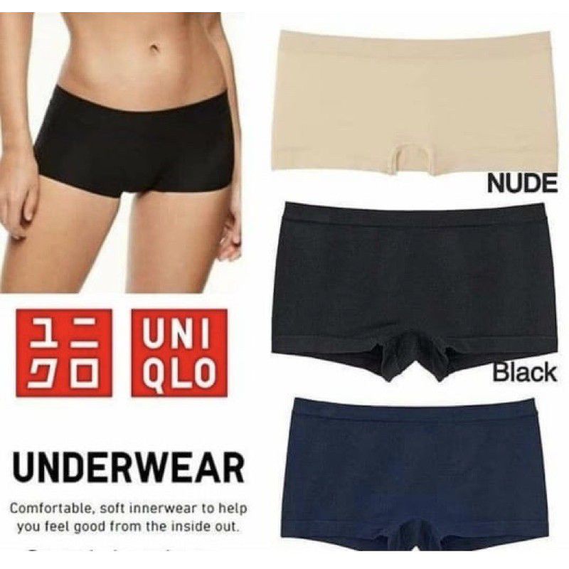 PROMO 3 PCS CELANA DALAM SEAMLESS//CELANA DALAM PANTY UNIQLO//CELANA DALAM UNDERWEAR