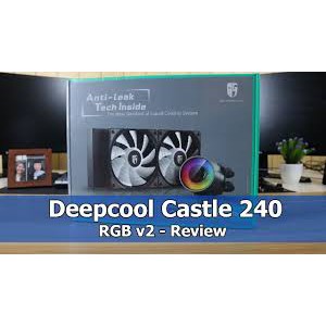 DEEPCOOL LIQUID COOLING CASTLE 240 RGB V2 LIQUID ANTI-LEAK
