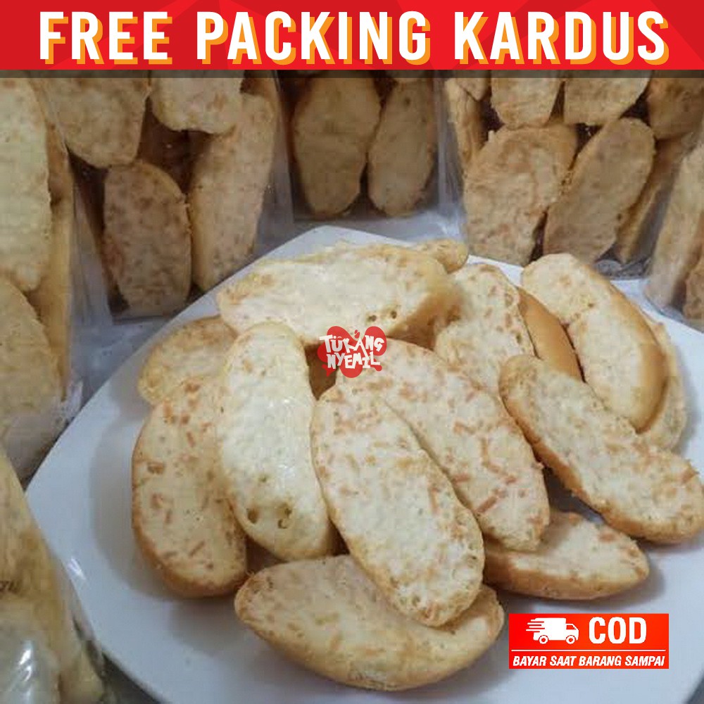 

snack kiloan roti kering bagelen susu keju 200 gram makanan ringan cemilan camilan jajanan kiloan