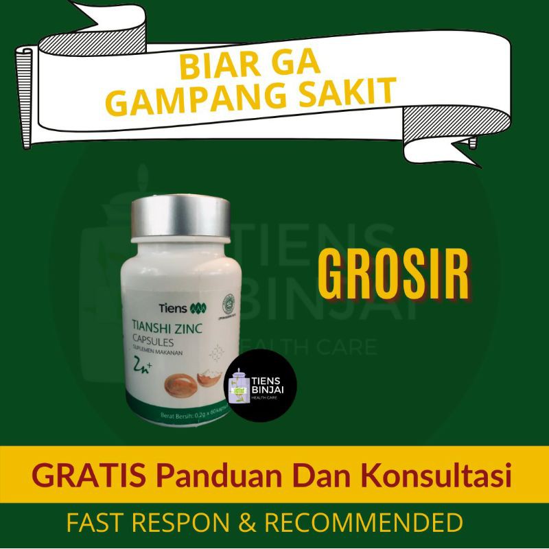 Jual Zinc tiens original | Shopee Indonesia