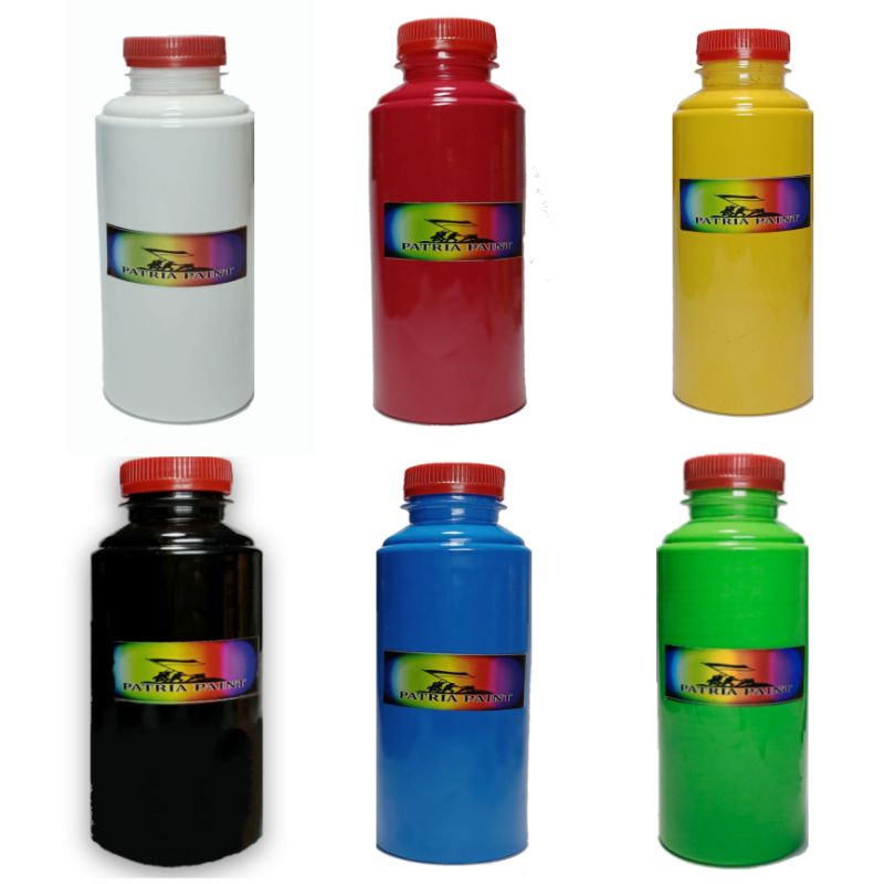 Cat Lukis tembok kemasan botol 400gram Aman, praktis dan ekonomis untuk melukis dinding  berbahan bi