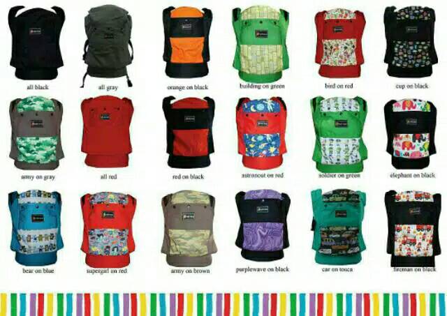 Andrea Baby Carrier  SSC - Gendongan bayi SSC Andrea Standard-babycarrier/ baby carier