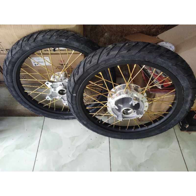 Jual Velg Honda Supra GTR Ring 17 X185/160 Plus Ban FDR | Shopee Indonesia