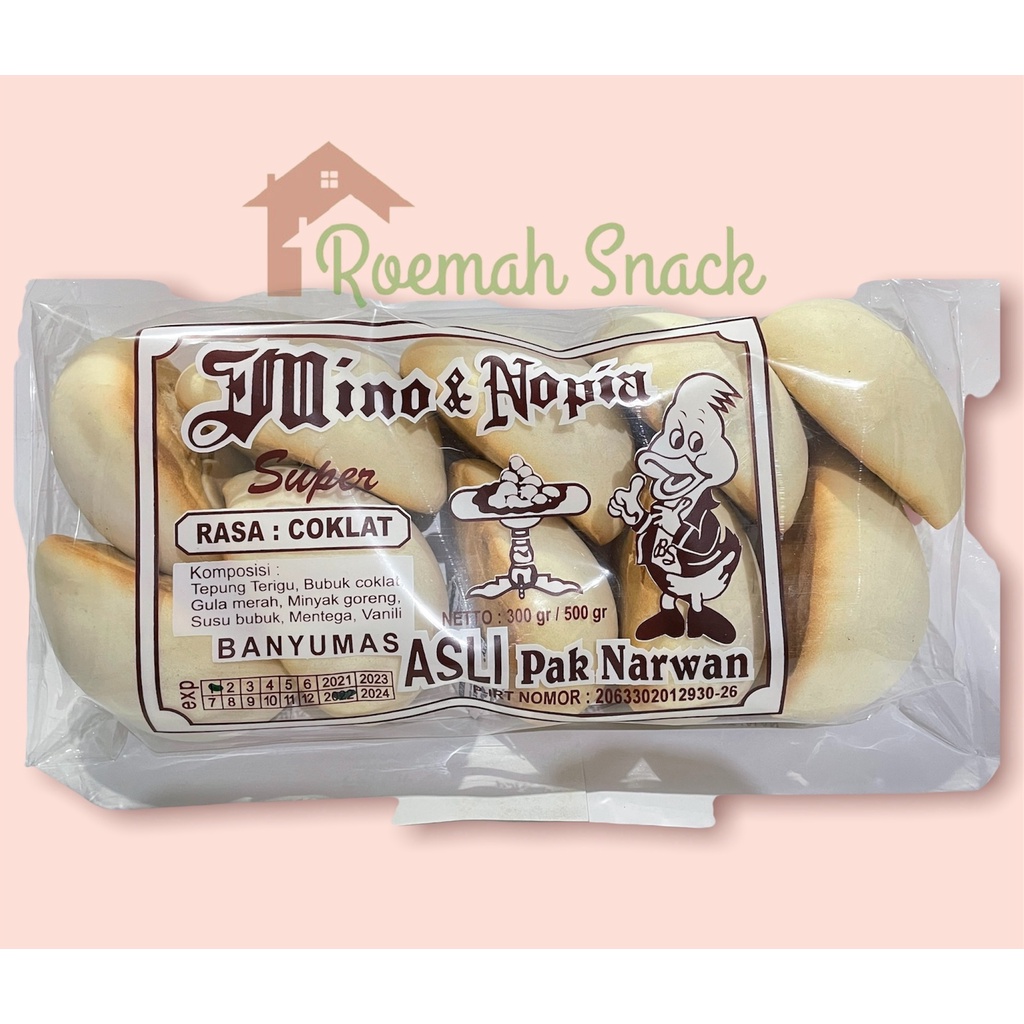 Nopia Besar (Isi 10) - Pak Narwan - Asli Banyumas - Rasa Coklat