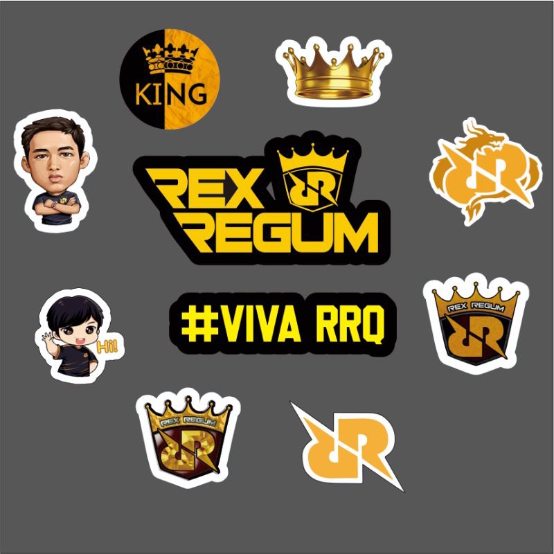 stiker sticker tim e sports evos evos legends evos icon evos Roar , rrq , bigetron onic , alter ego , aura , geek fam , genflix