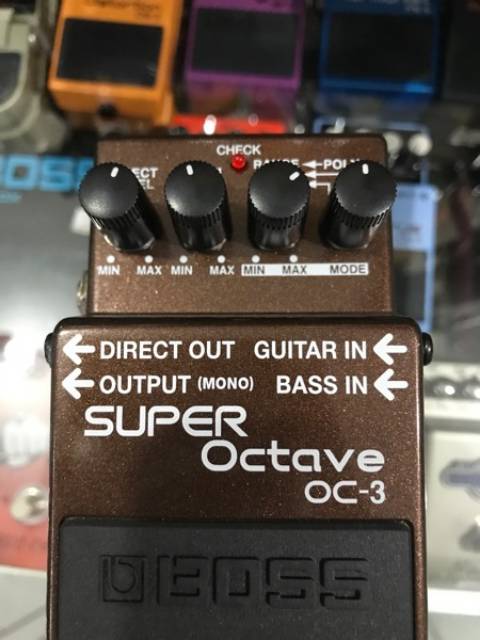 Effect Efek Guitar Gitar BOSS Super Octave OC 3 OC3 Original