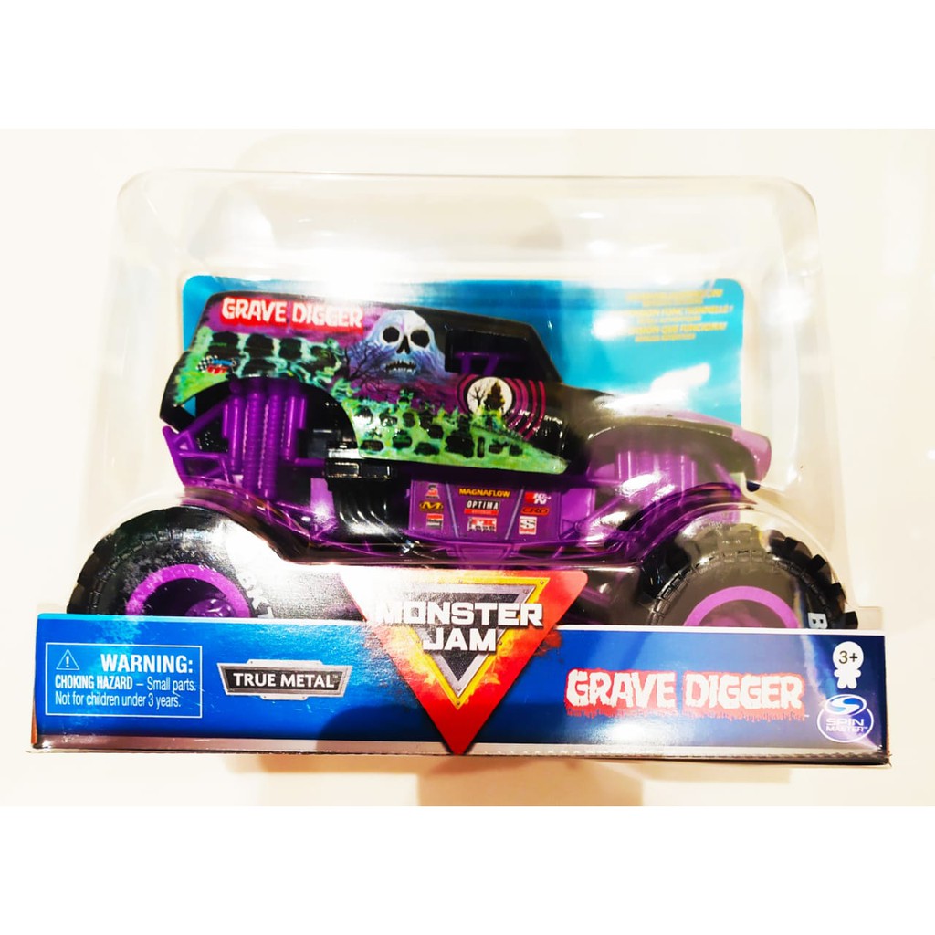 Hot Wheels Monster Jam Grave Digger Purple