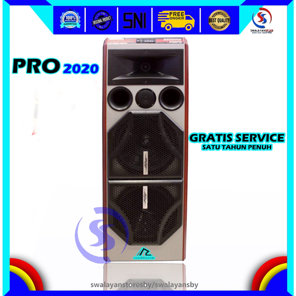 SPEAKER BLUETOOTH KARAOKE ROADMASTER PRO 2020 GARANSI RESMI