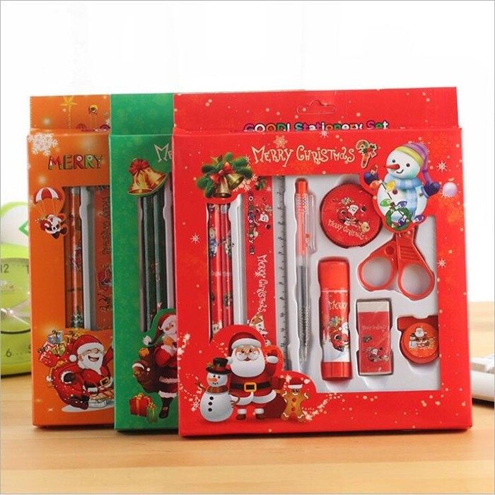 

Set Alat Tulis / Stationary Set Christmas isi 9 Item