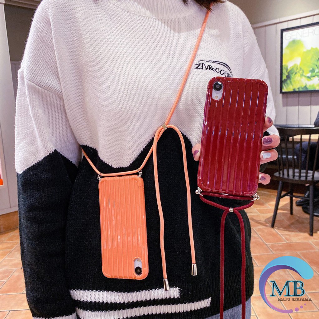 SOFTCASE KOPER SLINGCASE LANYARD I PH0NE 11 12 PRO MAX 5,4 6,1 6,7 MB1364