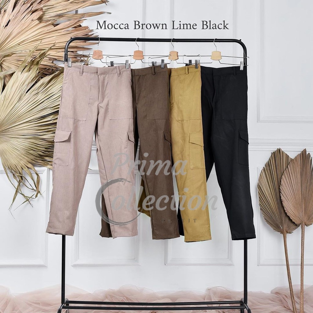 Clowny Cargo Baggy Pants American Drill / Cargo wanita