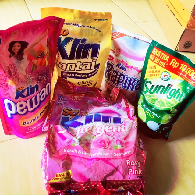 

Paket sabun hemat