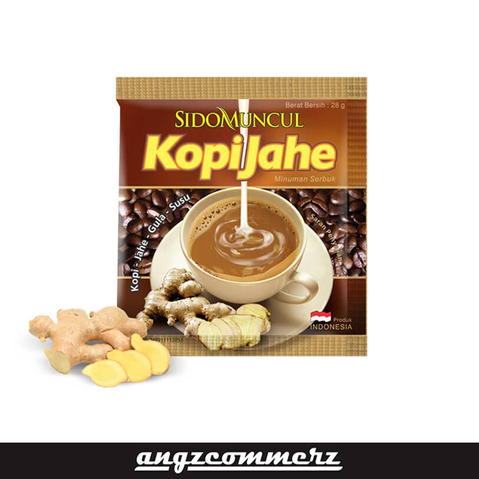 

SIDOMUNCUL Kopi Jahe 1 Sachet Minuman Susu Herbal Untuk Kesehatan Renceng