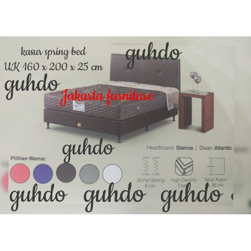 kasur spring bed guhdo
