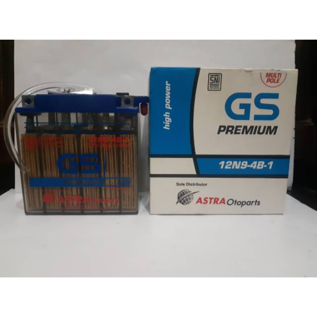 AKI MOTOR SUZUKI THUNDER 125 LAMA 12N9-4B-1 GS ASTRA