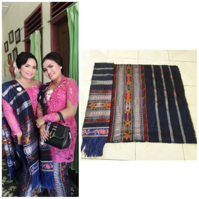 Sarung Tenun ATBM asli Siantar semi sutra hongkong