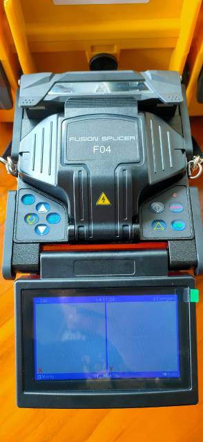 fusion Splicer F04/splicer fiber tekno F04/alat sambung fiber optik