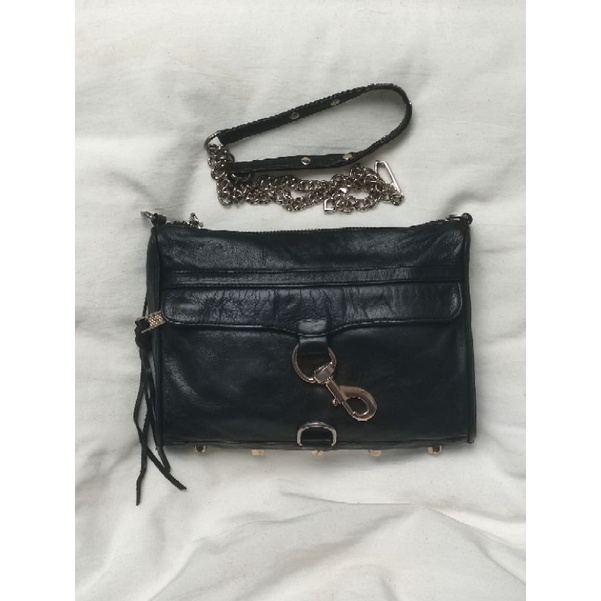 Tas Sling Rebecca Minkoff Black Large Hitam Sling Bag