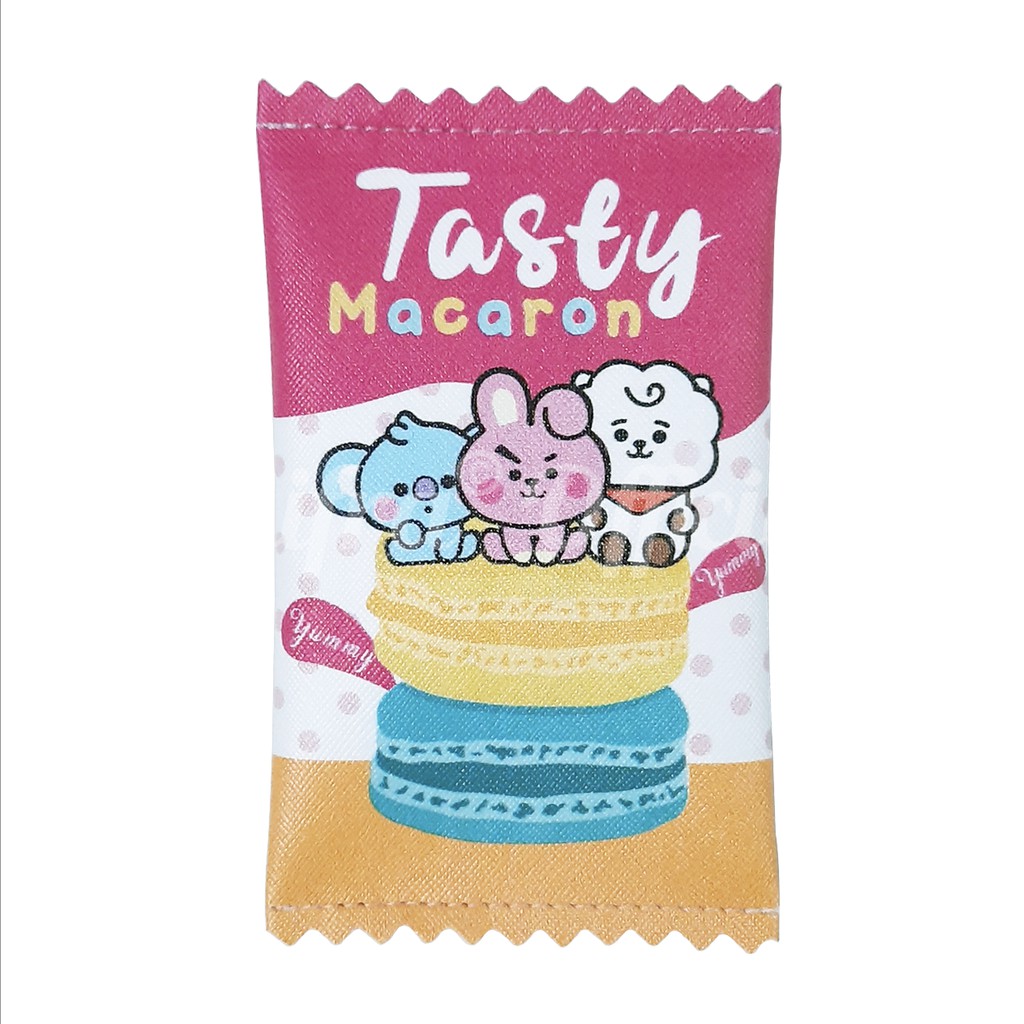 Shifra Tempat Masker Dompet Masker Unik Snack BT21 Unicorn