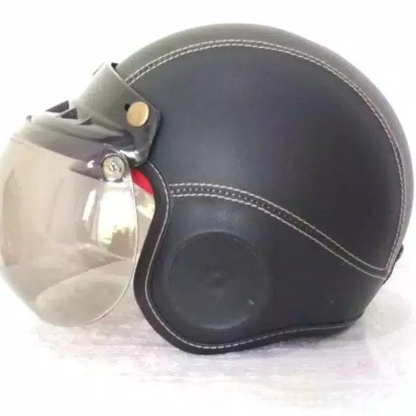 n1l   helm bogo anak usia 2 sampai 8 tahun bogo klasik polos warna   hitam n 67