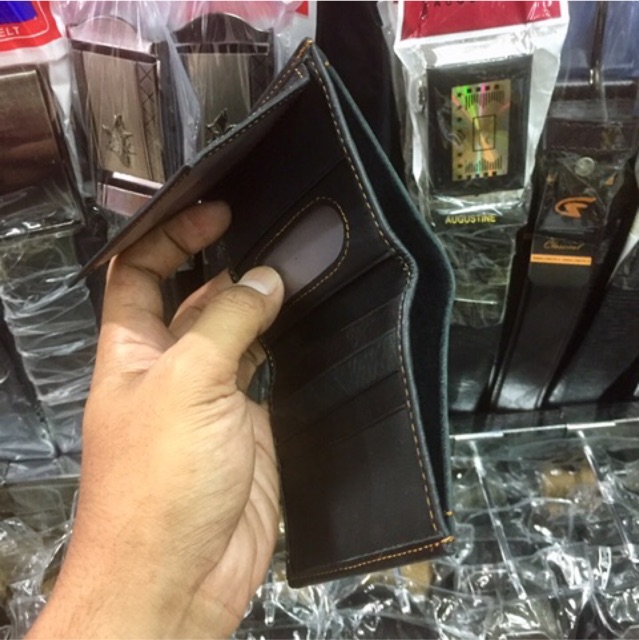 dompet keren lipat dua buku vertikal ukuran mini pas uang dan pas dikantong #dompet #dompetlipat #dompetpria