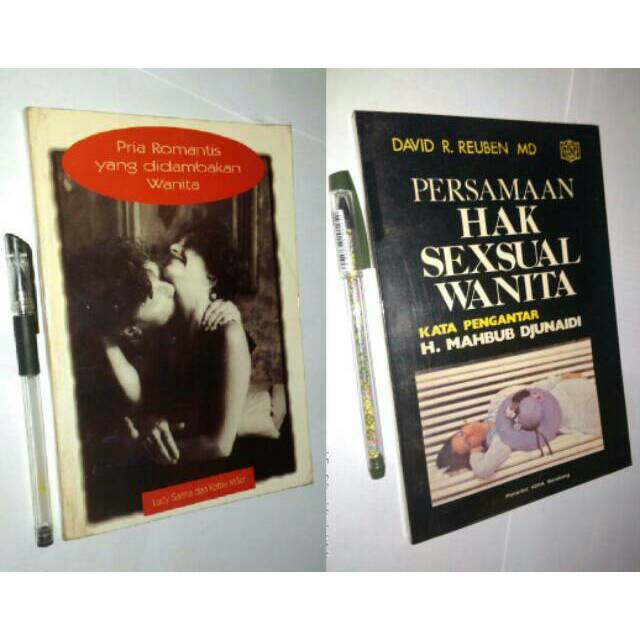 (Original) Paket 2 Buku: Pria Yang Didambakan Wanita. Persamaan Hak Sexual Wanita