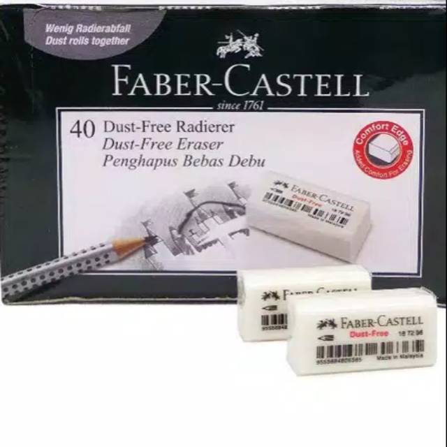 

Penghapus Pensil Faber Castell Putih