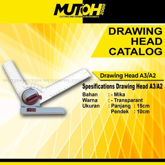 

Drawing Head Professional | Meja Gambar A3, A2 dan A1 Berkualitas