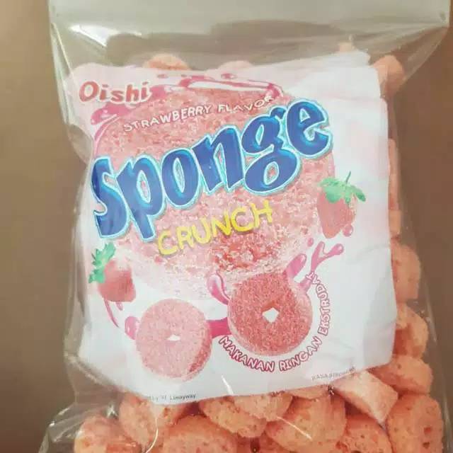 

Oishi Sponge Crunch Varian Strawberry