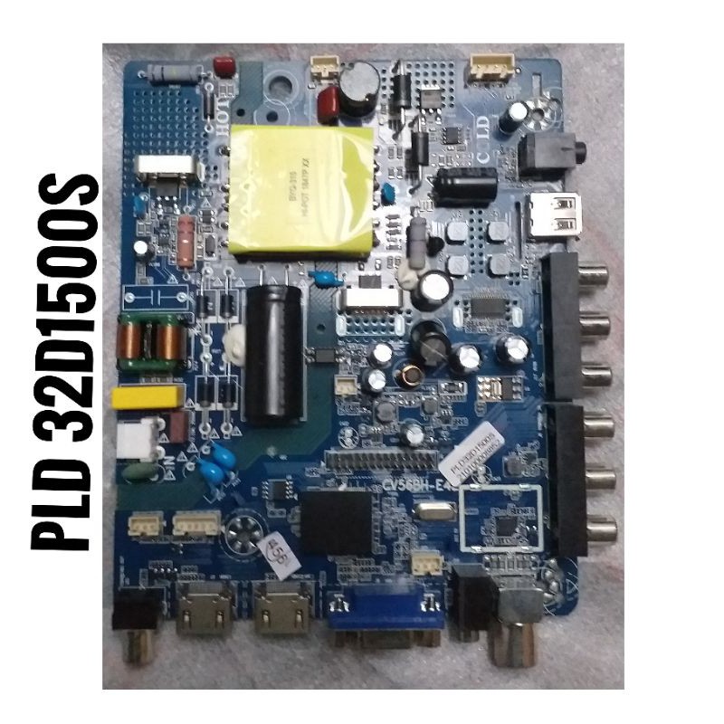 MB PLD 32D1500S 32D1500 s  MAINBOARD MESIN TV POLYTRON PLD 32D1500 ORIGINAL
