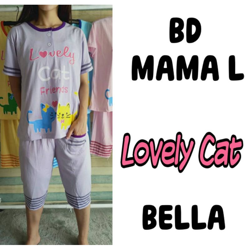 BABYDOLL BELLA MAMA L LOVELY CAT