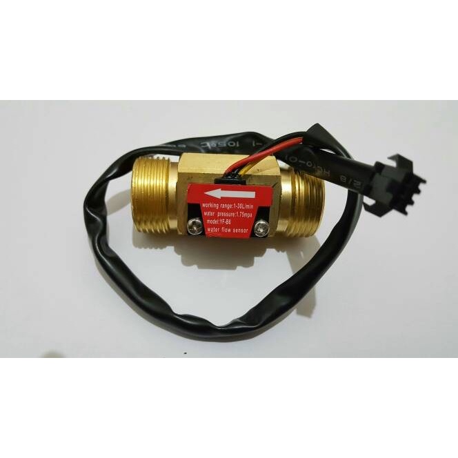 liquid water flow sensor 3/4 inch