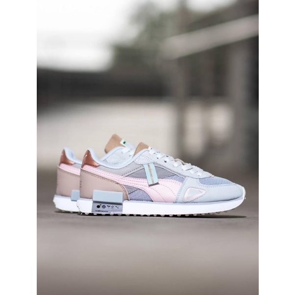 Puma Future Rider Wmns The Hundreds Grey Pink