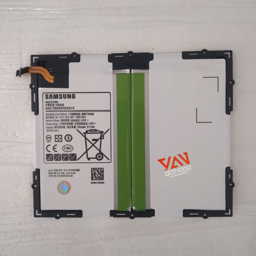 Baterai SAMSUNG Tab A10.1 2016 P585 P585Y P580 EB-BT585ABE ORIGINAL