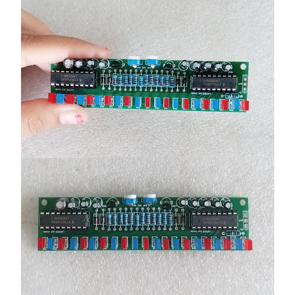 Modul Mono VU Meter LM3915 Dot &amp; Bar Audio Analizer