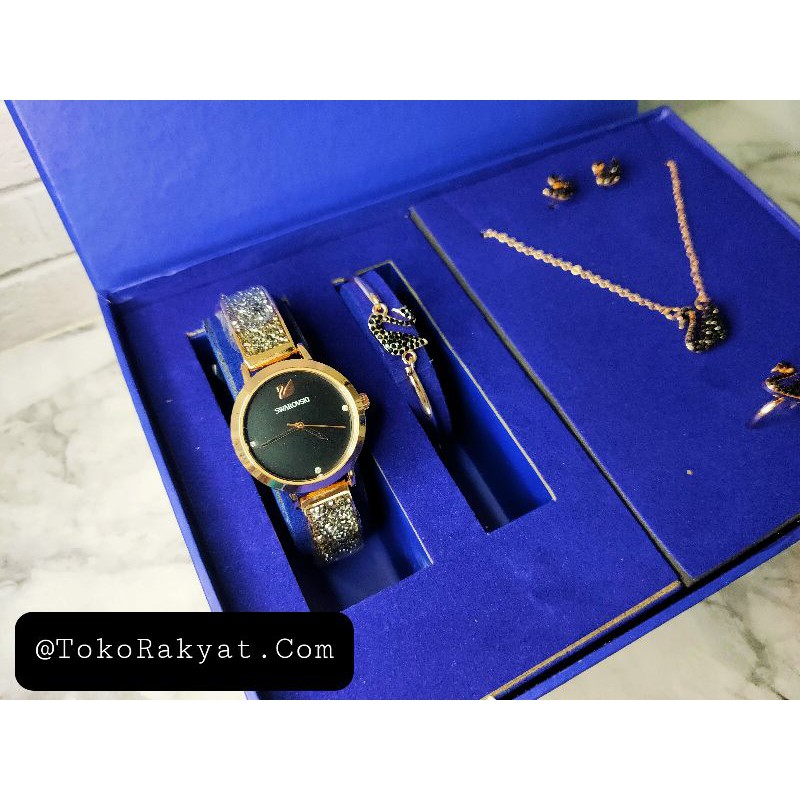 Jam Swarovski Fullset Original Equipment Manufacturer + Paperbag Gratis