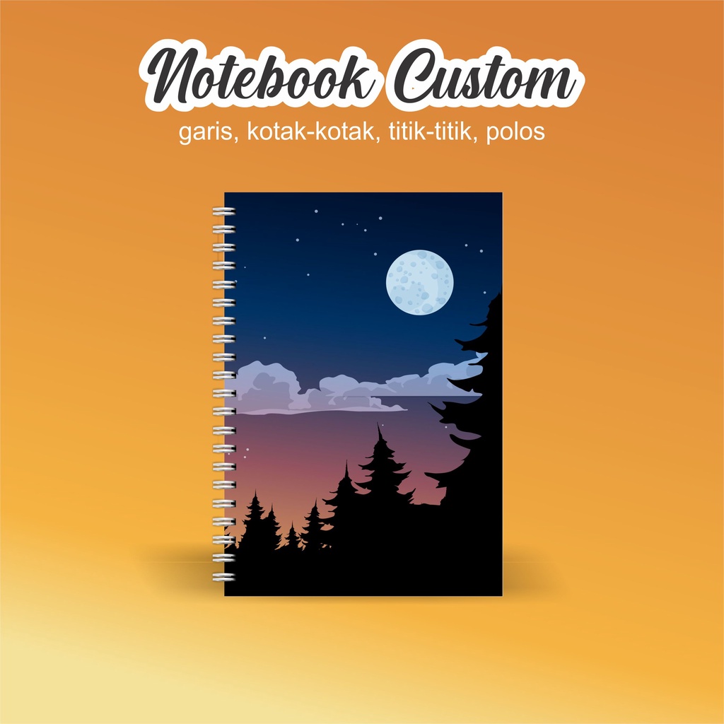 

NOTEBOOK A5 CATATAN/JURNAL BOOKPAPER GRID/KOTAK2#DOTTED/TITIK2#BLANK/POLOS