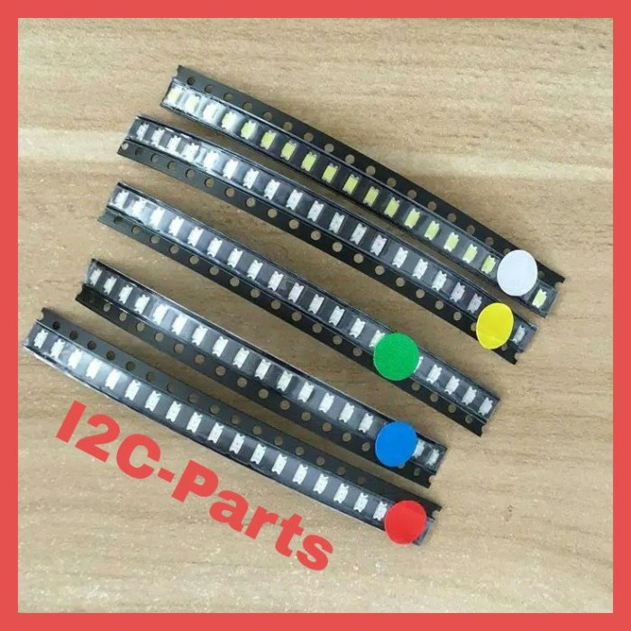 0603 LED SMD SMT Pilihan Warna