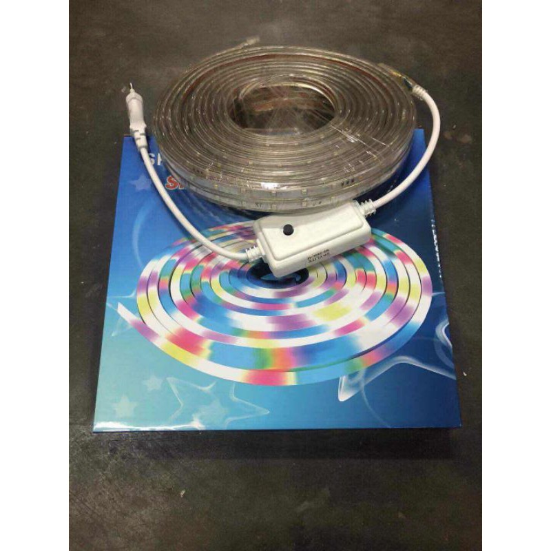 lampu selang 2835/3528 rgb 10m/warna warni /lampu strip rgb/tumblr selang //lp strip 2835  /3528